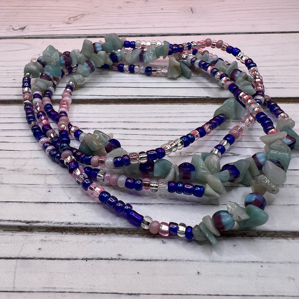 Moon Ice Waist Bead Strand